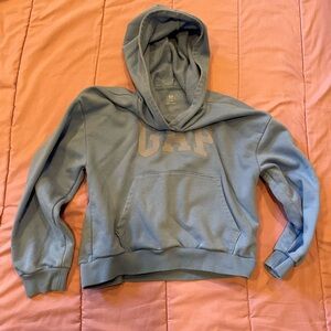 GAP Kids Soft Blue Fleece Hoodie